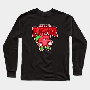 Vegan Power Long Sleeve T-Shirt